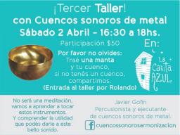 Taller de Cuencos Sonoros de Metal