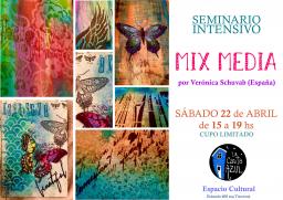 Seminario Intensivo de MIX MEDIA por Ver&oacute;nica Schubav (Espa&ntilde;a)