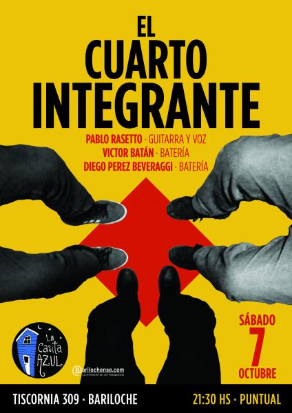  Debut El Cuarto Integrante - Pablo Rassetto, Victor Bat&aacute;n y Diego P&eacute;rez Beveraggi