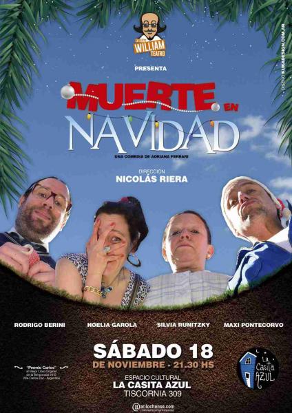 TEATRO Muerte en Navidad una comedia de Adriana Ferreri