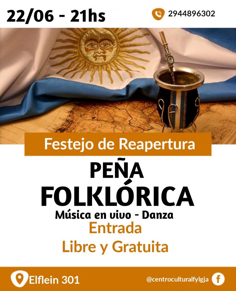  Festejo de Reapertura PE&Ntilde;A FOLKL&Oacute;RICA