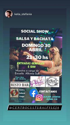 SOCIAL SHOW SALSA Y BACHATA