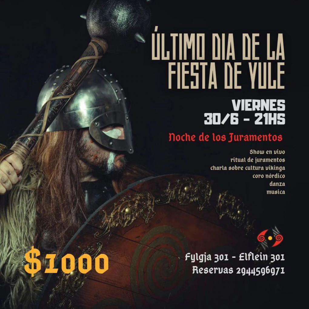 &Uacute;LTIMO DIA DE LA FIESTA DE YULE