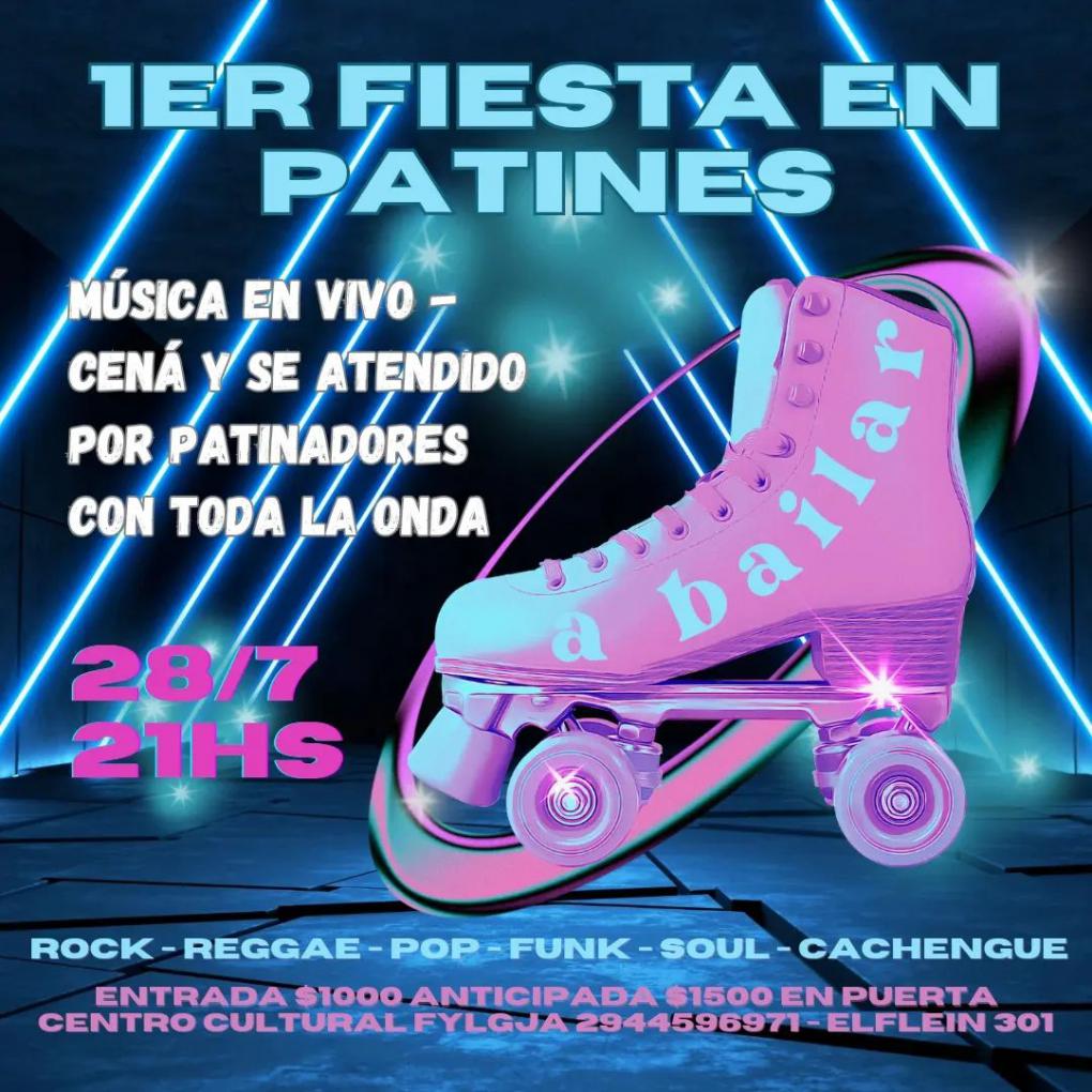  1ER FIESTA EN PATINES