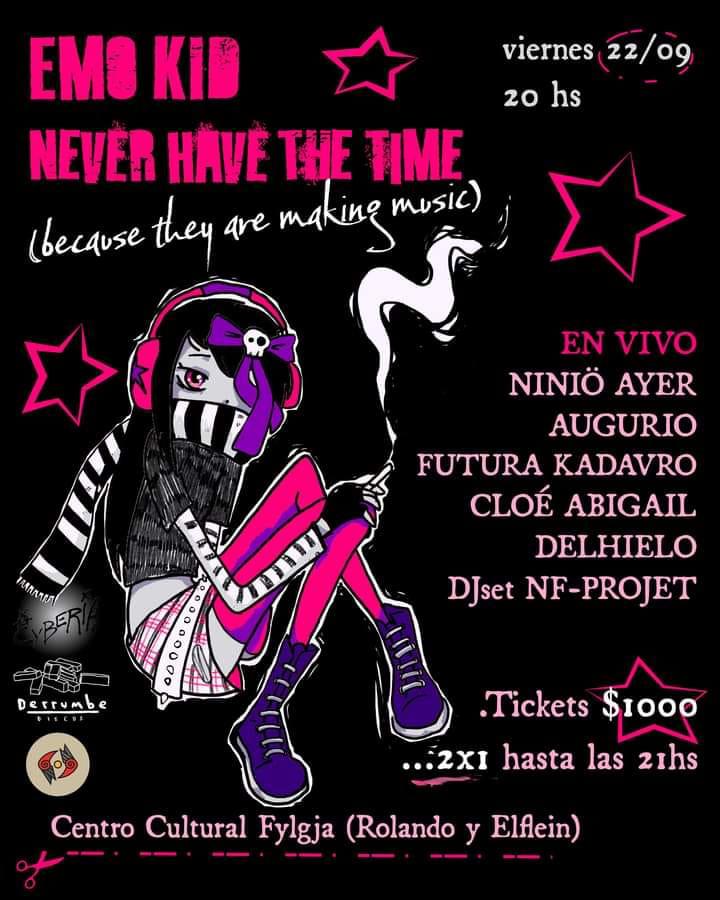  EMO KID NEVER HAVE THE TIME VOL.3 (BARILOCHE)
