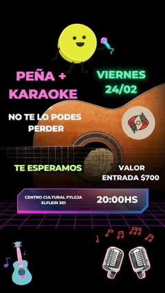 PE&Ntilde;A + KARAOKE