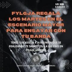 SALA DE ENSAYO EN FYLGJA