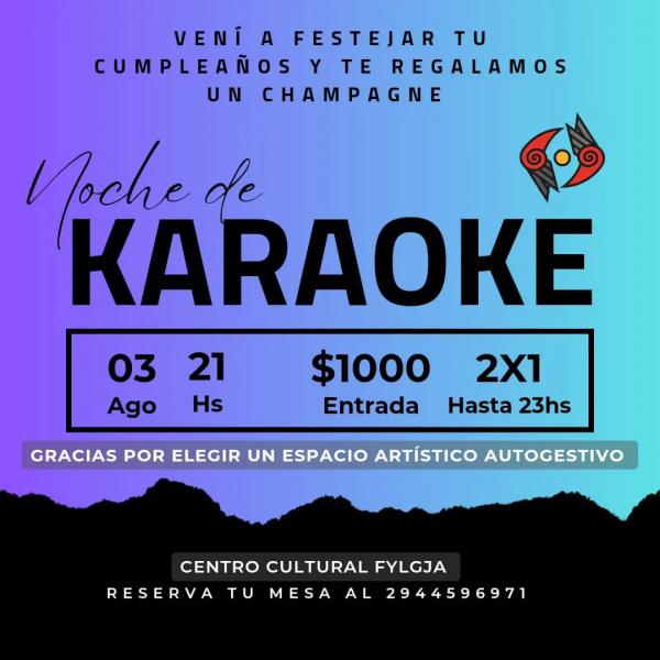 Noche de KARAOKE