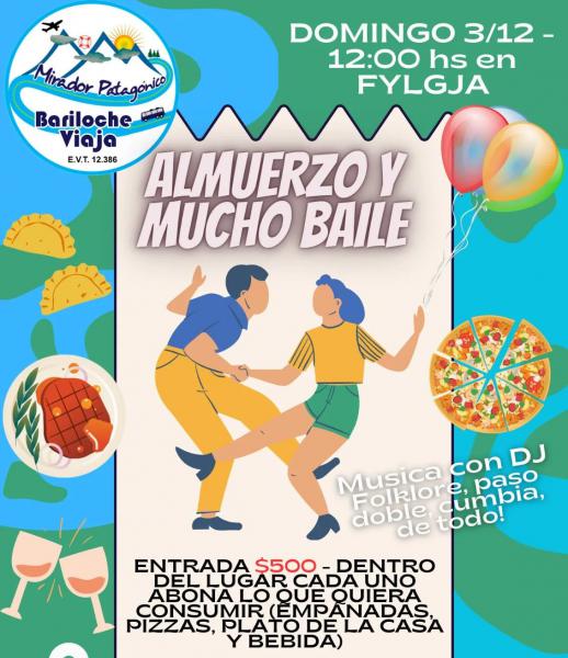 ALMUERZO Y MUCHO BAILE