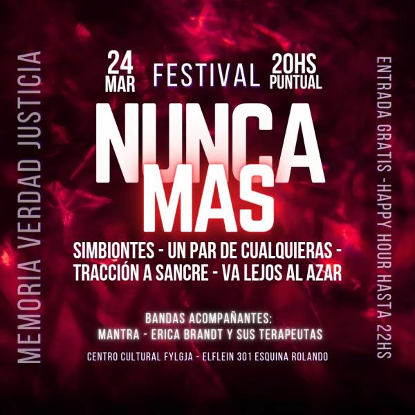  FESTIVAL NUNCA MAS