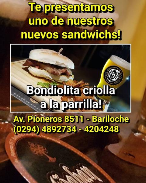 &iquest;Probaste nuestro nuevo Sandwich? &iexcl;Bondiolita criolla a la parrilla!