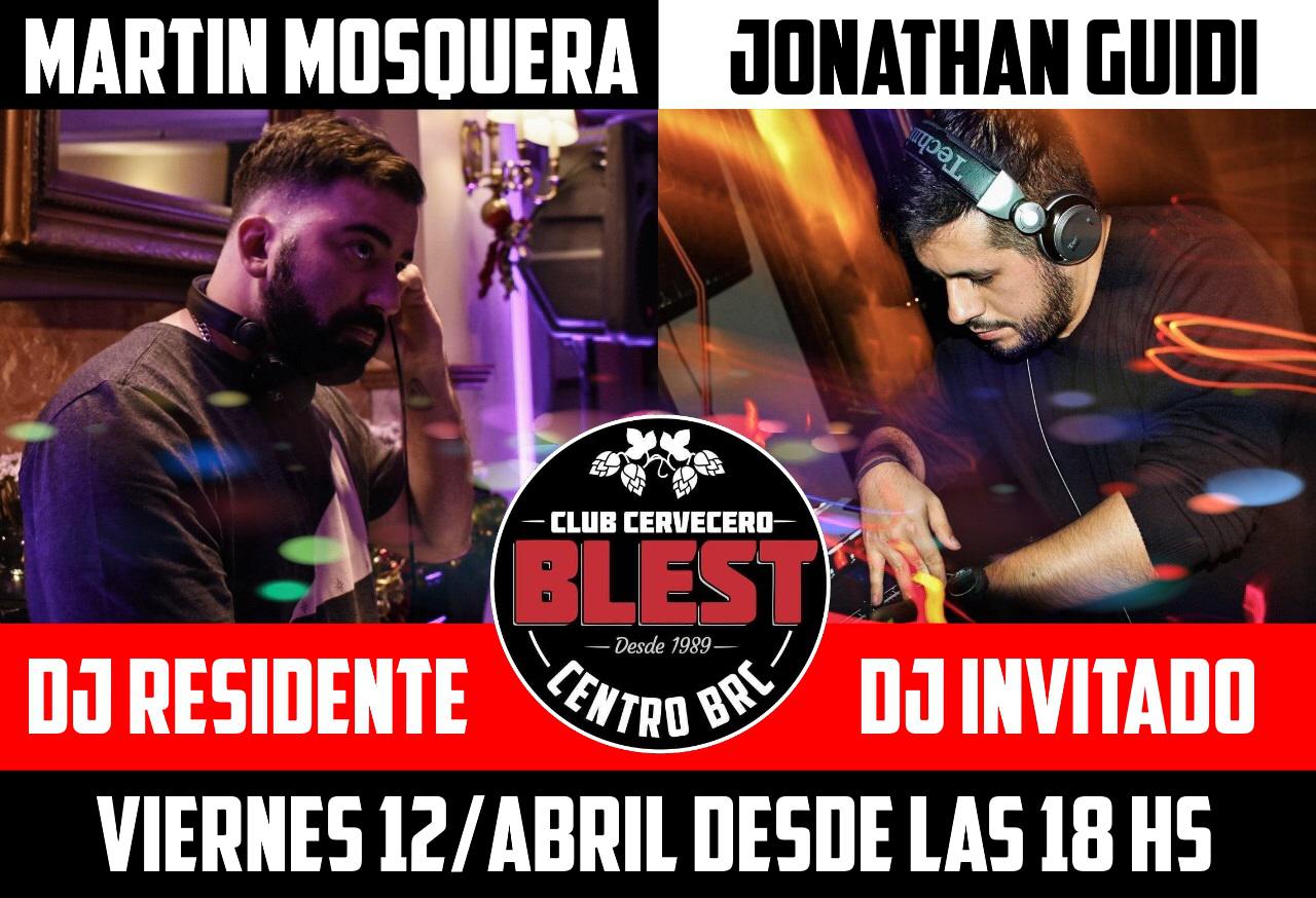 Este viernes DJs en Blest Centro