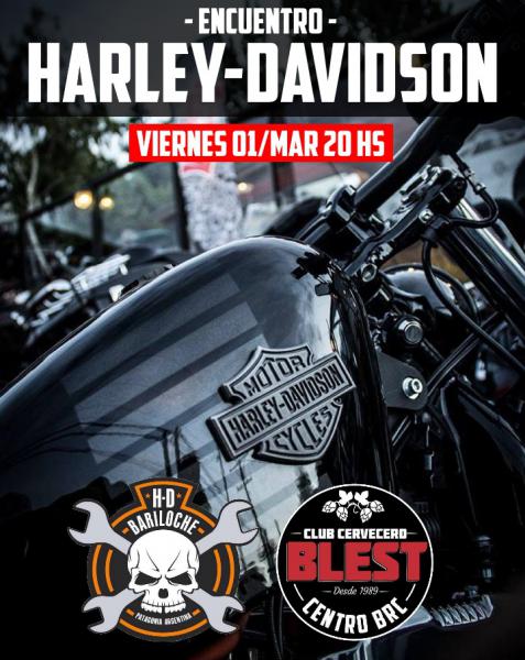 Encuentro de Harley-Davidson en Blest Centro