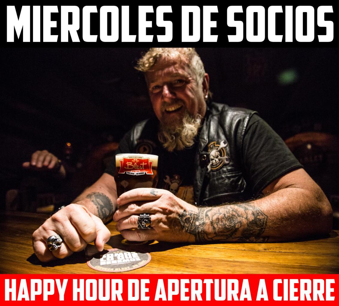 Mi&eacute;rcoles de Socios en Club Cervecero Blest Bariloche