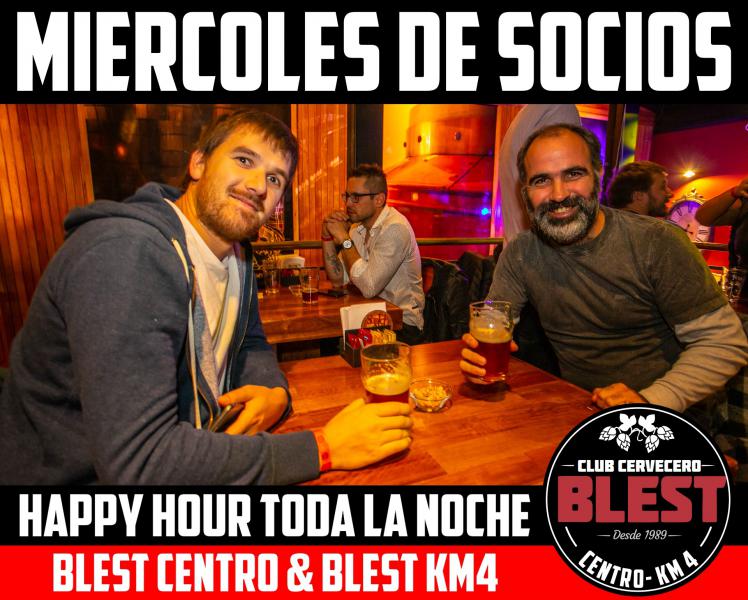 Mi&eacute;rcoles de Socios en Club Cervecero Blest Bariloche