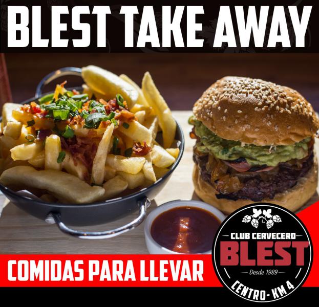 Llega el #TakeAway al Club Cervecero Blest Bariloche