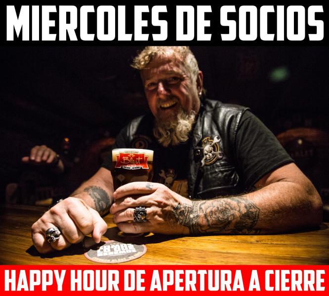 Mi&eacute;rcoles de Socios en Club Cervecero Blest Bariloche