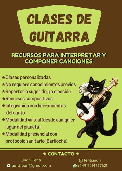 Clases de Guitarra por Juan tENTI