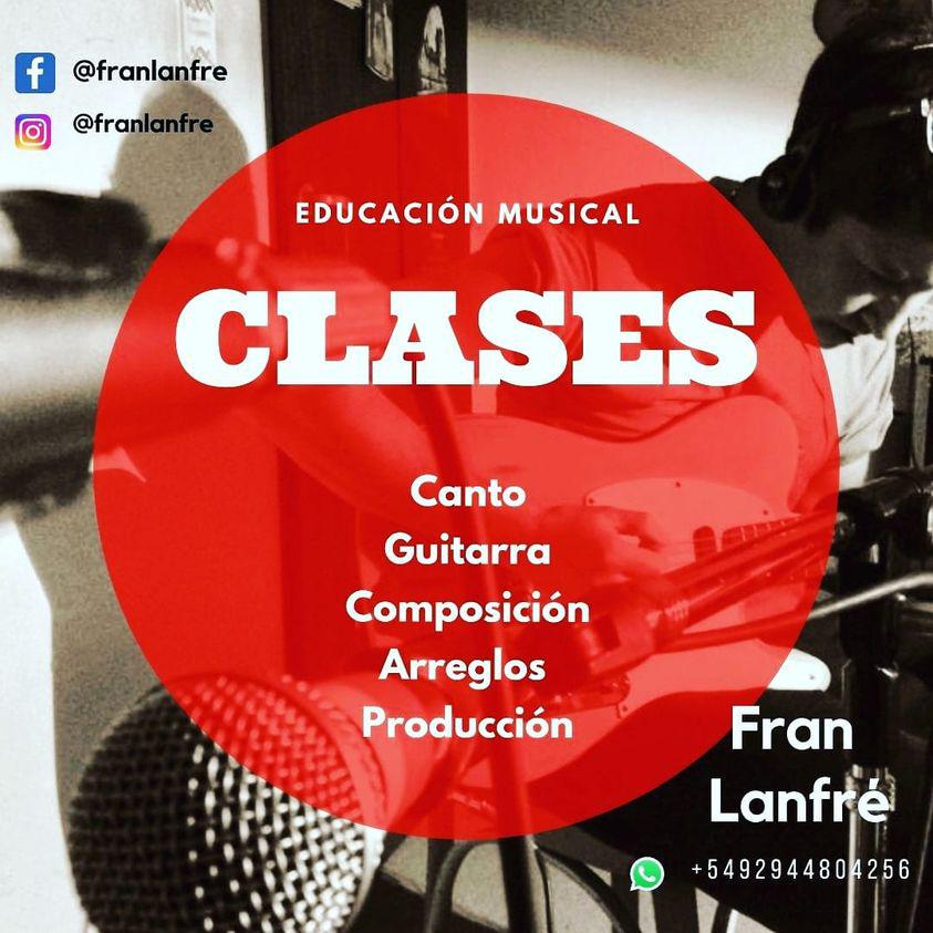 Clases de educaci&oacute;n musical con Fran Lanfr&eacute;