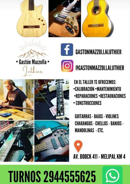Gast&oacute;n Mazzolla - Luthier