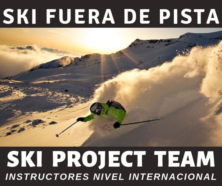 Clases Ski Fuera de Pista - Instructores Nivel Internacional