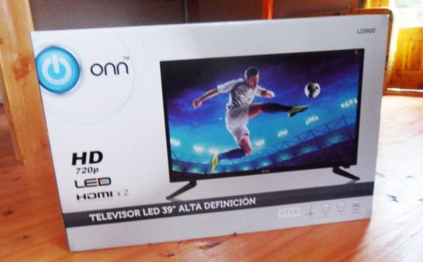 TV LED ONN 39" HD TELEVISION DIGITAL GRABA 1x USB 2x HDMI