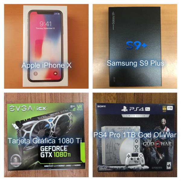 iPhone X y Samsung S9 Plus y iPhone 8 Plus y Samsung S8 Plus