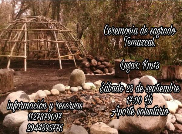 Ceremonia Sagrado Temazcal