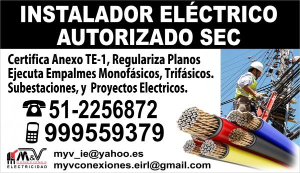Ingeniero Elctrico Autorizado SEC