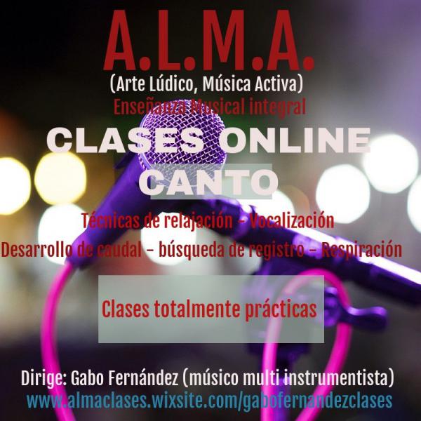 Clases online de Canto