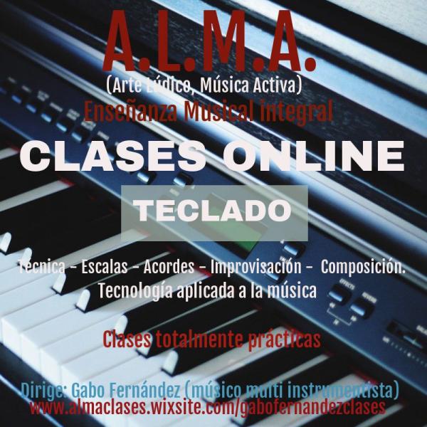 Clases online de Teclado