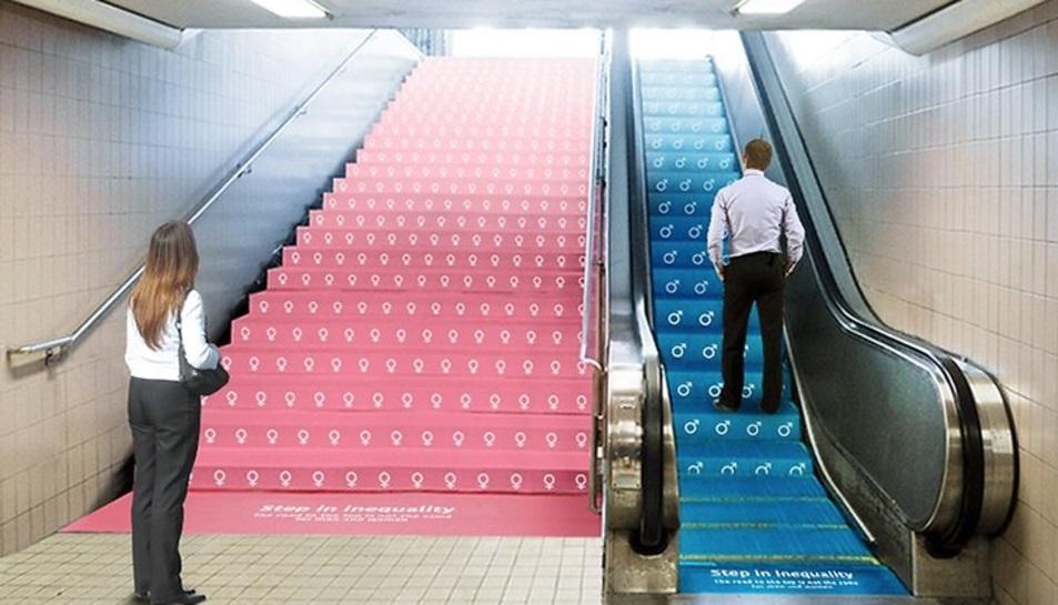 La genial campa&ntilde;a en el metro de NY contra la desigualdad de g&eacute;nero