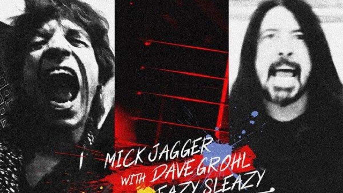 EAZY SLEAZY &#151; Mick Jagger with Dave Grohl &#151; Lyric video