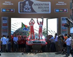 Los campeones del Dakar 2015