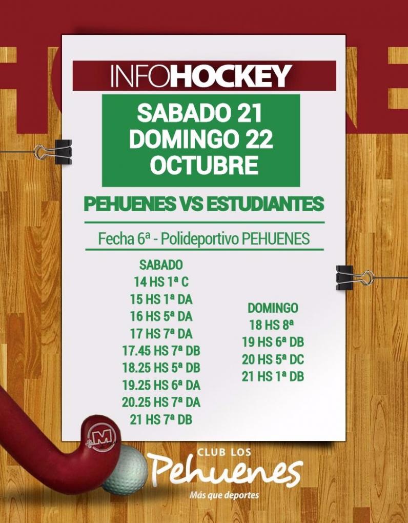 HOCKEY: 6&ordf; FECHA