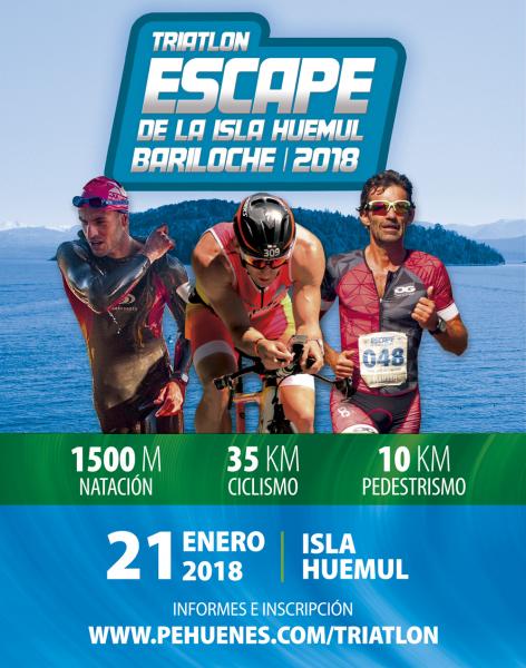 Triatl&oacute;n ESCAPE DE LA ISLA HUEMUL 2018