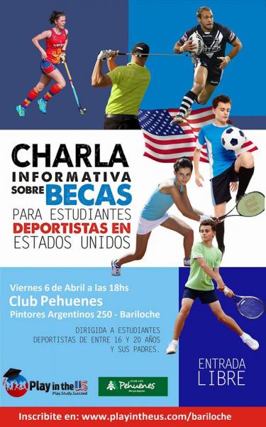 Charla Informativa sobre BECAS deportivas en EEUU