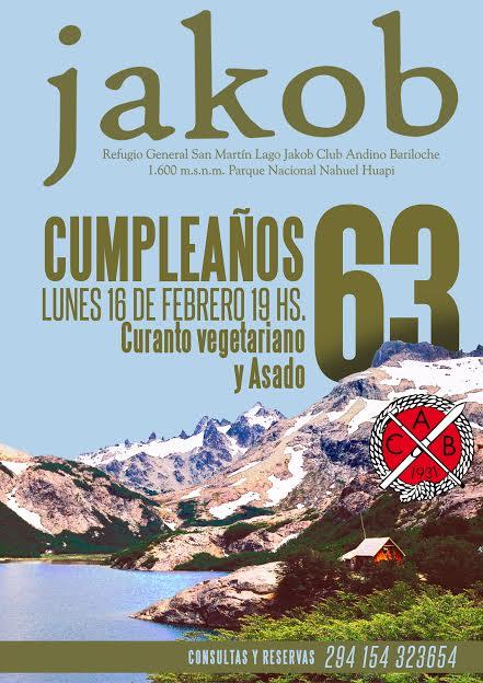 Jakob cumple 63 a&ntilde;os