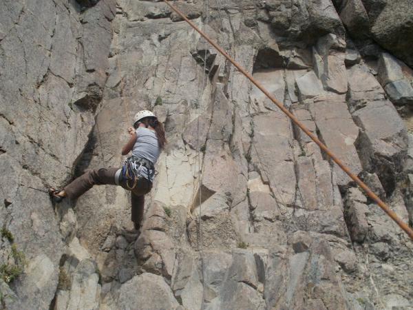 Todos escalar, al aire libre!