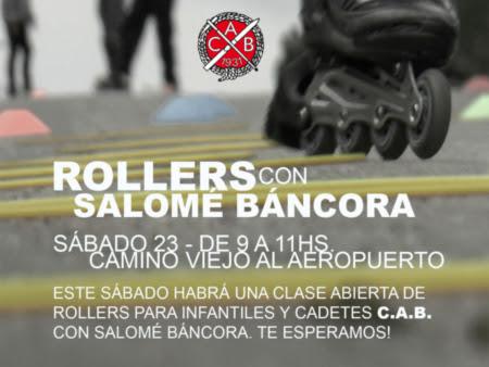 Clase de rollers con Salom&eacute; B&aacute;ncora