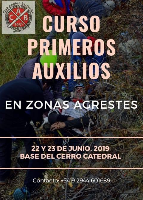 No se pierdan el curso de Primeros Auxilios!