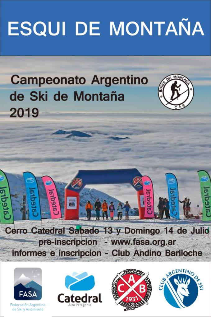Llega la primera fecha del Campeonato Argentino de Ski de Monta&ntilde;a