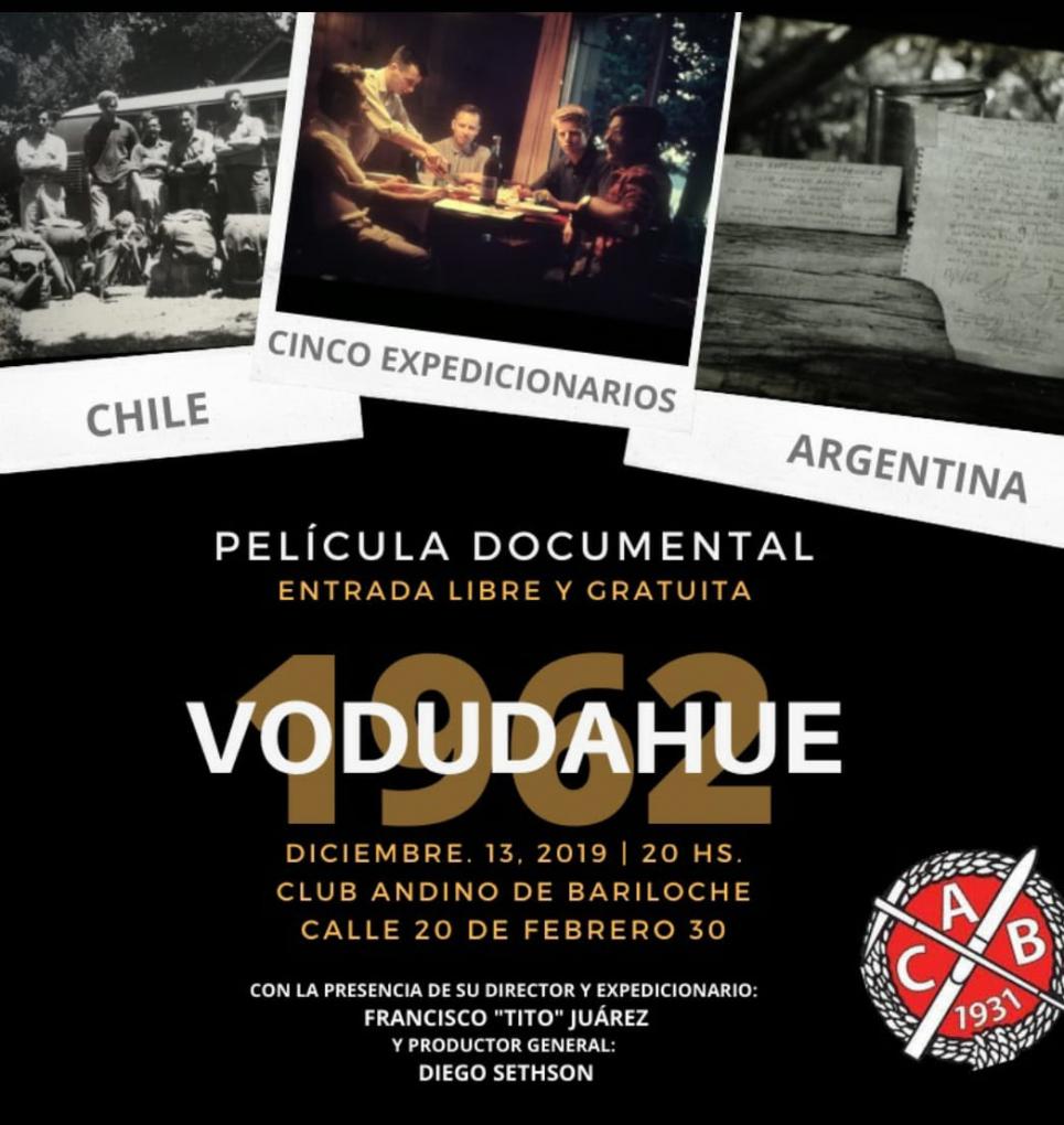 Invitamos a los socios a ver el documental Vodudahue 1962