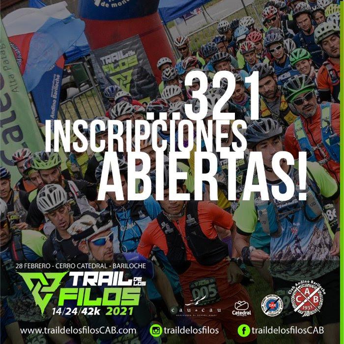 Trail de los Filos 2021 - Inscripciones abiertas!