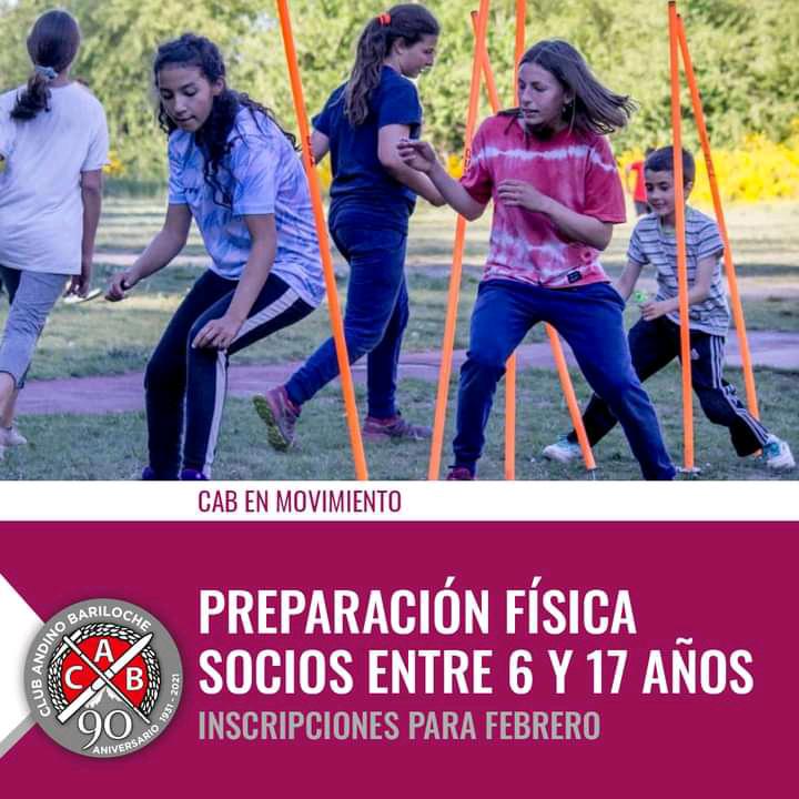 Preparacion f&iacute;sica - 6 a 17 a&ntilde;os