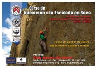 Iniciaci&oacute;n a la Ecalada en Roca - Del 22 al 24 de febrero del 2013.