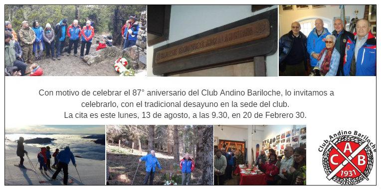 Desayuno Aniversario y otras actividades