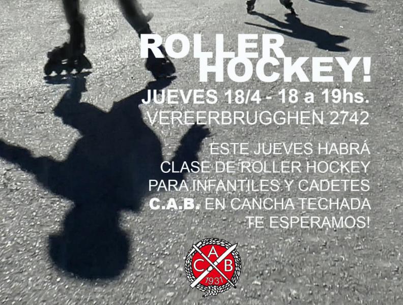 Roller hockey! Hoy 18/4