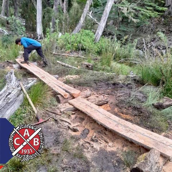 Reparaci&oacute;n de senderos a cargo de la SCA