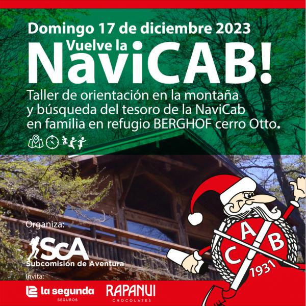 NaviCAB y taller de orientaci&oacute;n en monta&ntilde;a abierto al p&uacute;blico